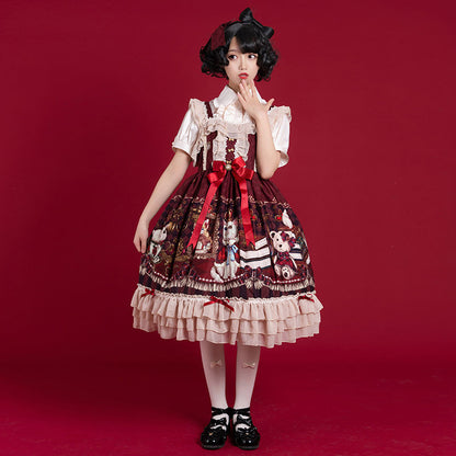Lolita JSK Suspender Dress Japanese Lolita Dress Skirt Lo Lolita — packaging