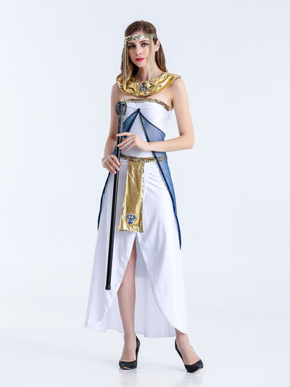 Cleopatra Uniform White New Goddess Costume | Magic Stories