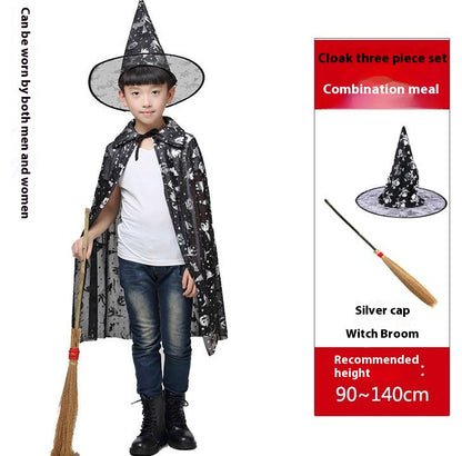 Halloween costume woman magic witch party dress — detail