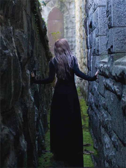 Women's Faith Gothic Long Sleeve Dress | Magic Stories