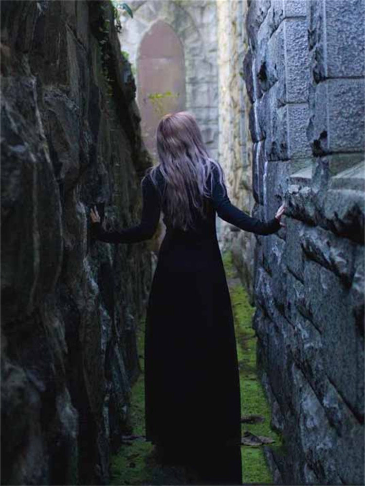 Women's Faith Gothic Long Sleeve Dress | Magic Stories