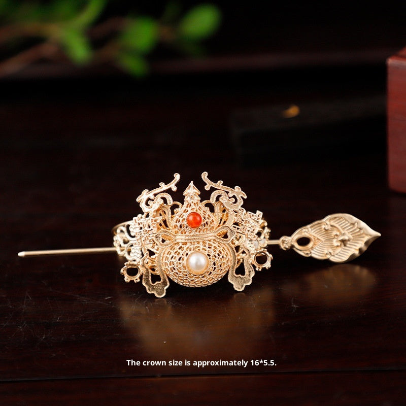 Ancient Style Hanfu Men's Hair Crown Set | Magic Stories