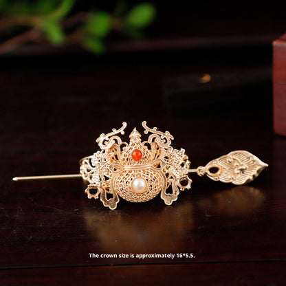 Ancient Style Hanfu Men's Hair Crown Set | Magic Stories