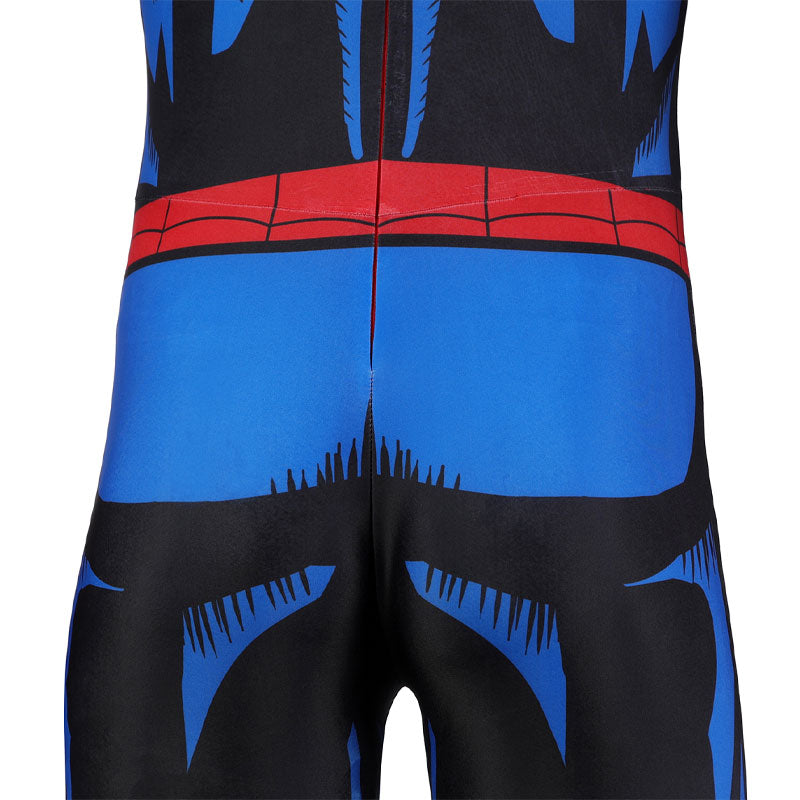 The Amazing Spider-Man Peter Parker Jumpsuits Cosplay Costume — side view