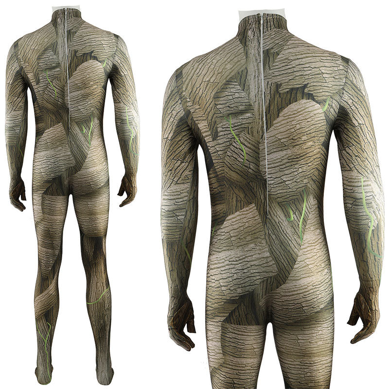 Guardians of the Galaxy Groot Jumpsuit Cosplay Costume — scale reference