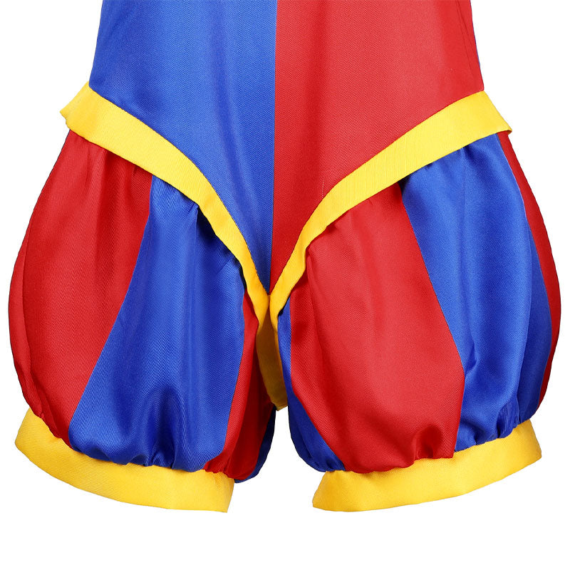 The Amazing Digital Circus Pomni Kids Cosplay Costume — side view