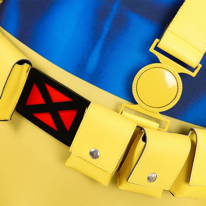 X-Men 1997 Cyclops Cosplay Costumes — side view