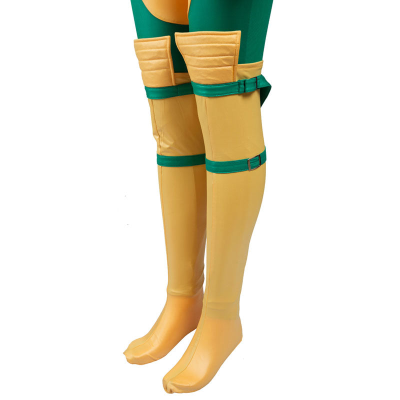X-Men Rogue Anna Marie Cosplay Costume — side view