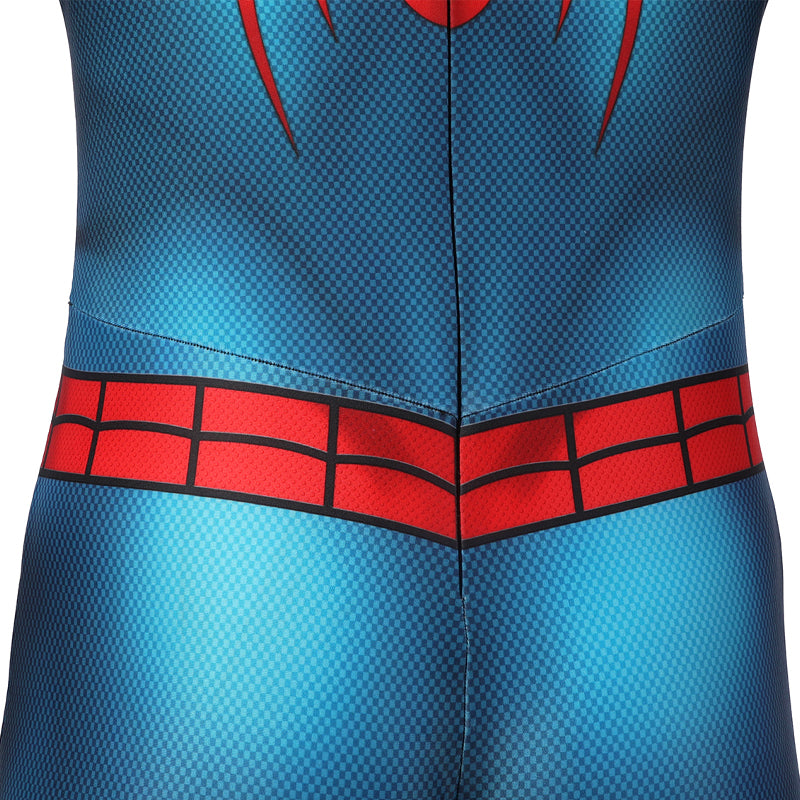 Spider-Man 3 No Way Home Peter Parker Classic Suit Kids Jumpsuit Cosplay Costumes