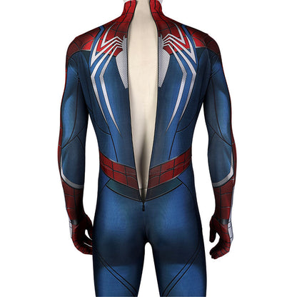 Spider-Man PS5 2 Peter Parker Spiderman Jumpsuit Cosplay Costumes with Headgear - Magic Stories