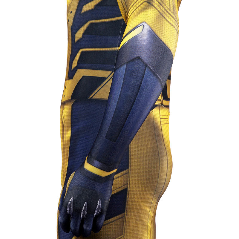 Deadpool 3 Wolverine Jumpsuit Cosplay Costumes — side view