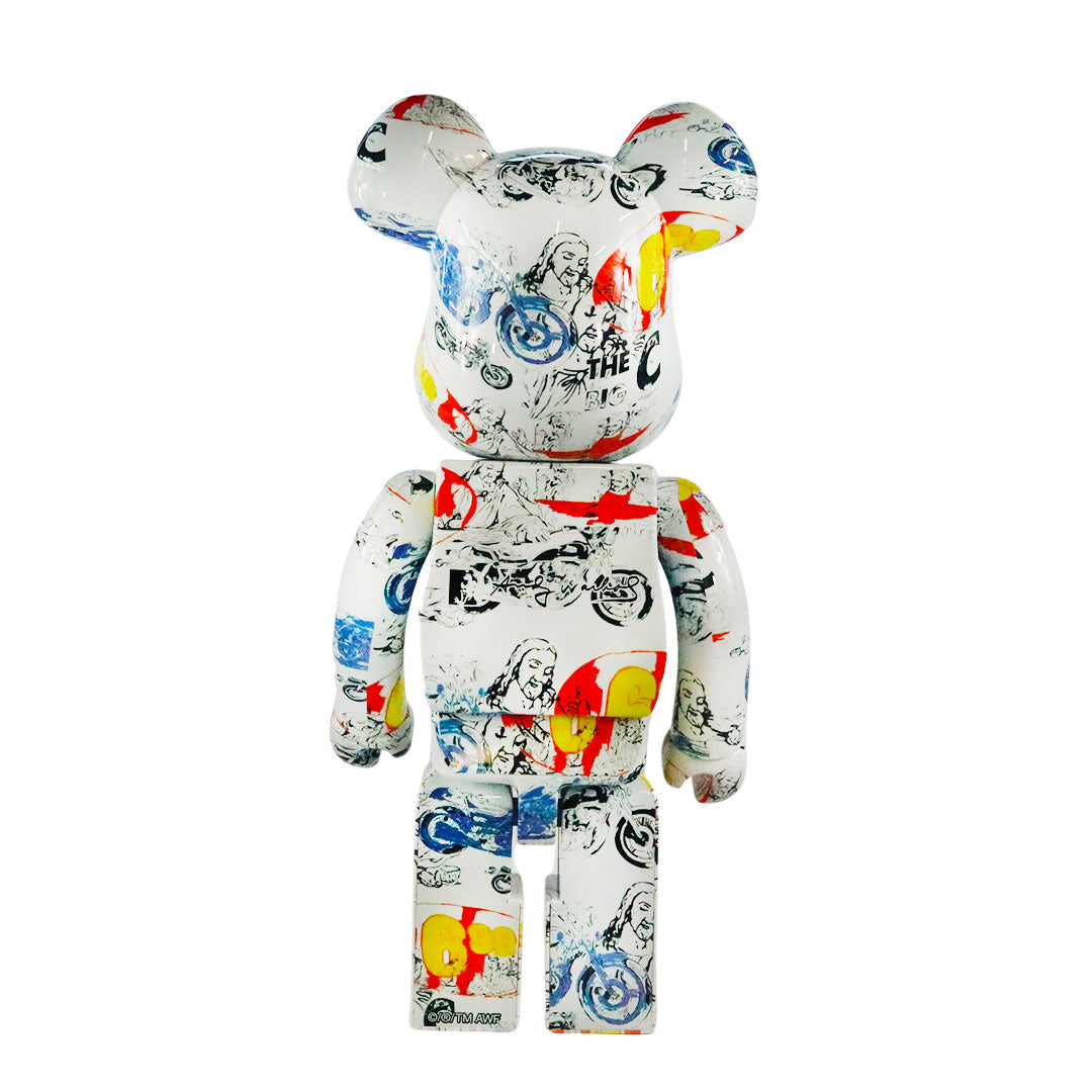 1000% Bearbrick Andy Warhol The Last Supper - The Big C — scale reference