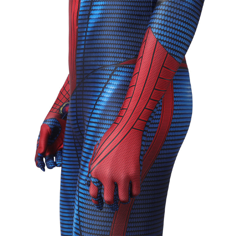 Spider-Man PS5 Amazing Suit Jumpsuit Cosplay Costumes — side view