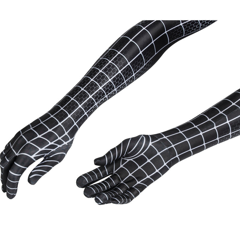 Spider-Man 3 Eddie Brock Jumpsuit Cosplay Costume — back view