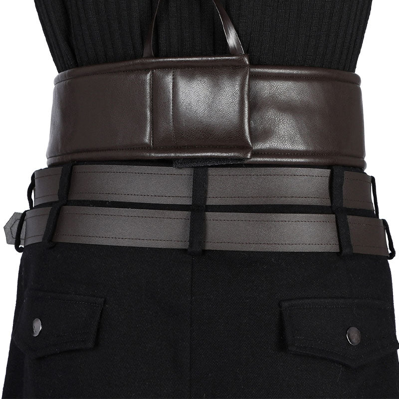 Final Fantasy VII Zack Fair Cosplay Costume — side view