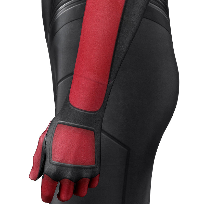 Spider-Man PS5 Miles Morales Jumpsuit Cosplay Costume — side view