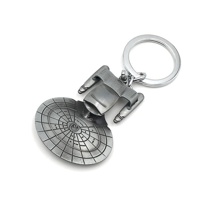 Star Spacecraft Battleship Key Ring Type Bottle Opener - Magic Stories