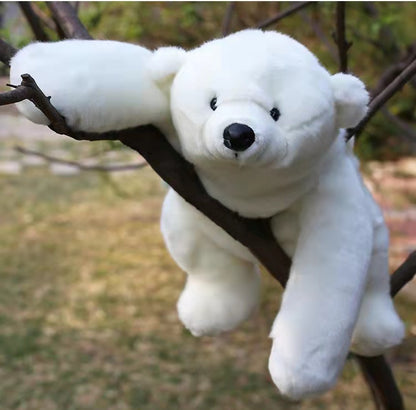 Polar Bear Plush Toy Sleeps With Pillow | Magic Stories