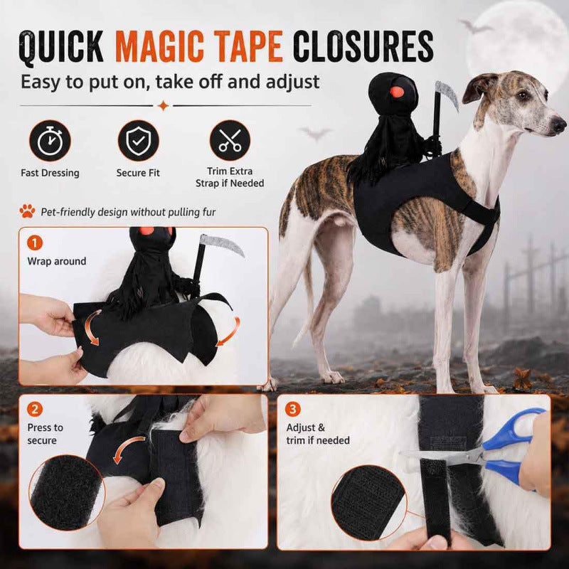 Halloween Grim Reaper Knight Magic Tape | Magic Stories