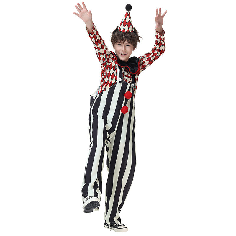 Halloween Children's Clown Costume For Boys | Magic Stories