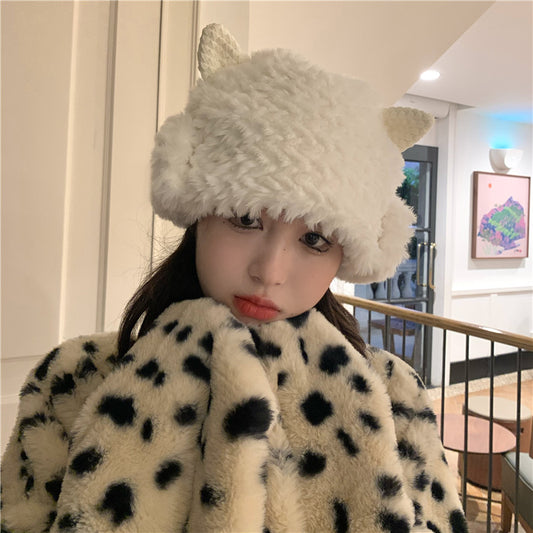 Warmth Plush Cold Proof Hat 3D Cat Ears | Magic Stories