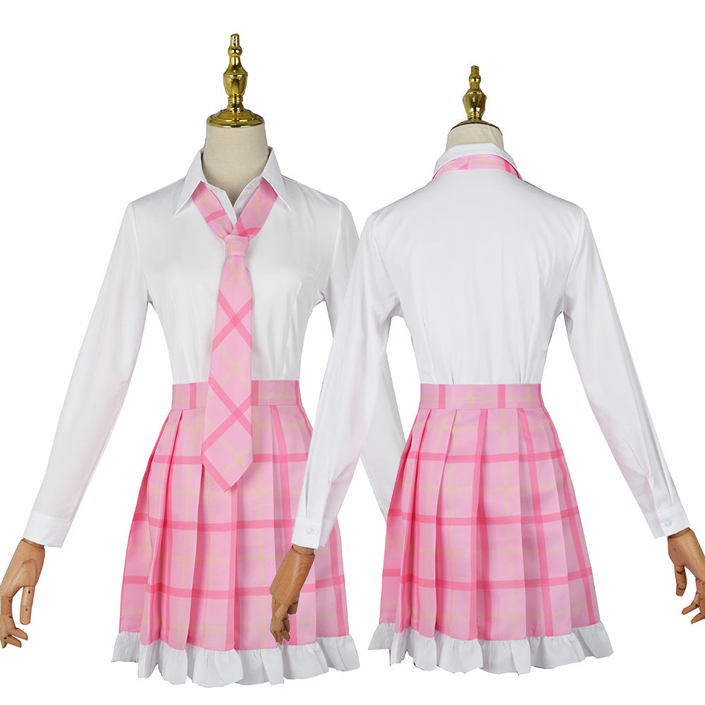 Jk Uniform Cosplay Cotton Clothes Suit — back view