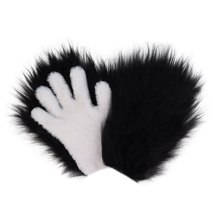 Halloween Long-plush Cat-claw Full-finger | Magic Stories