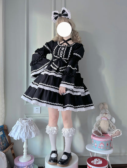 New Lolita Rococo Short Sleeve Detachable | Magic Stories