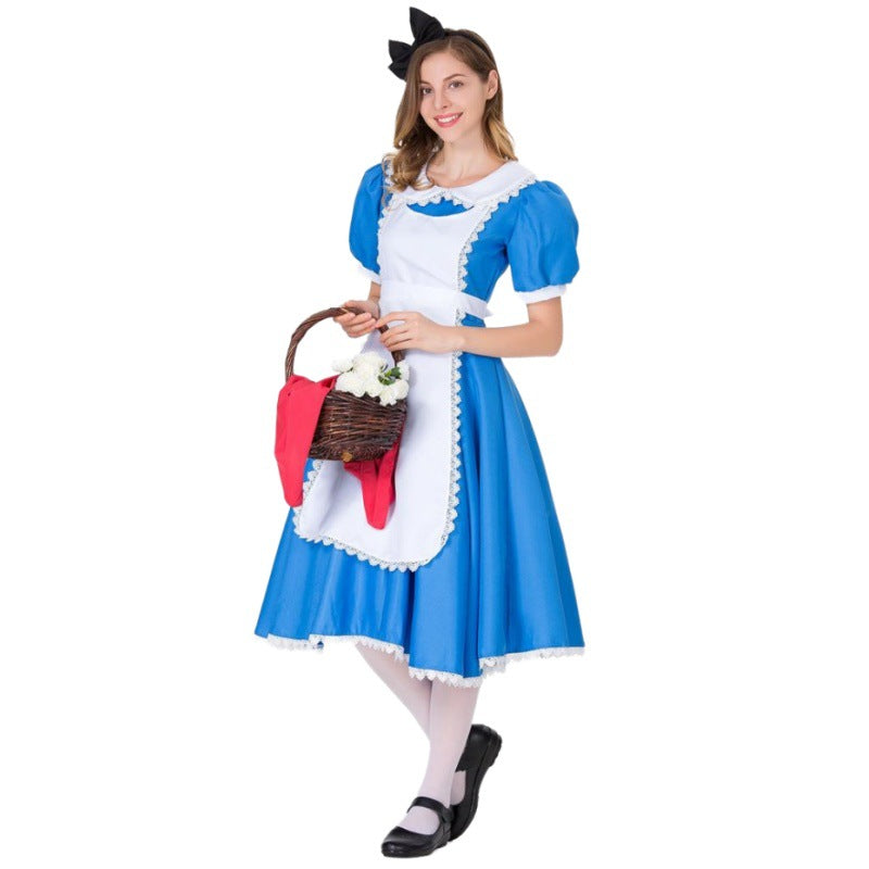 Women's Maid Costume Stage Performance Outfit — side view