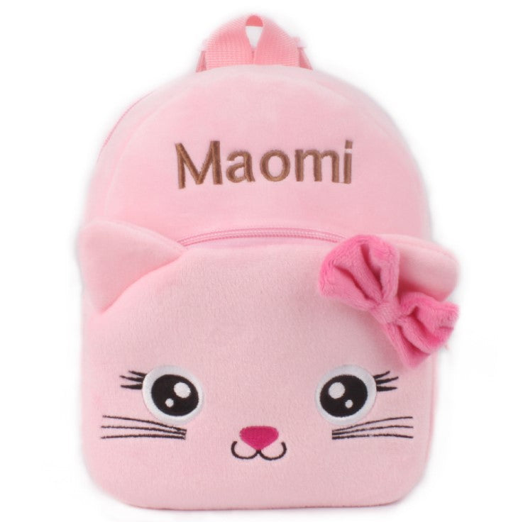 Children's Schoolbag Plush Toy Backpack — detail