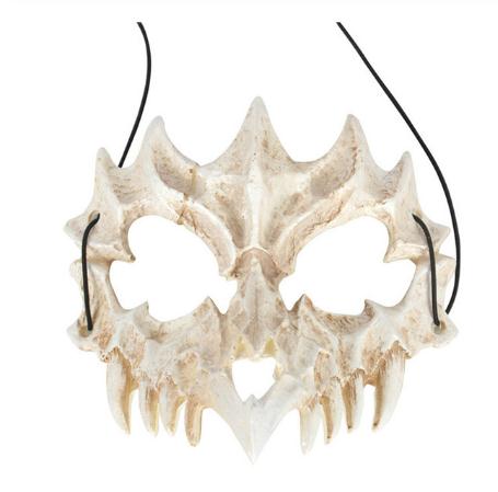Halloween Japan Two-Dimensional Costume Cosplay Cosplay Mask Dragon — side view