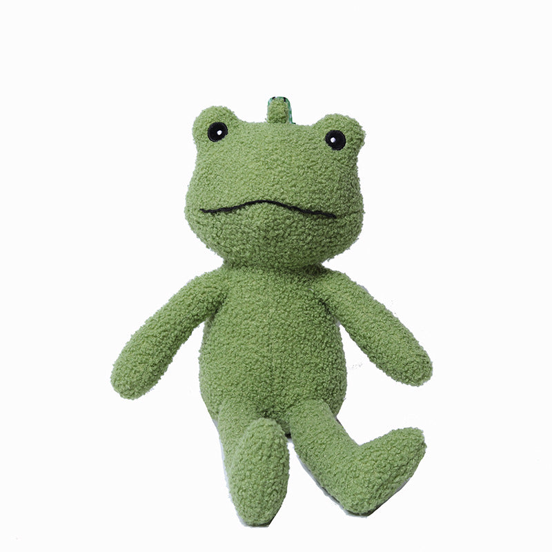 Fashion New Frog Doll Bag Plush — detail