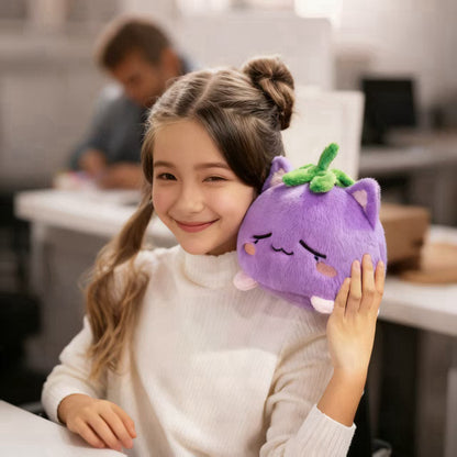 Plush Toy Strawberry Cat Doll — detail
