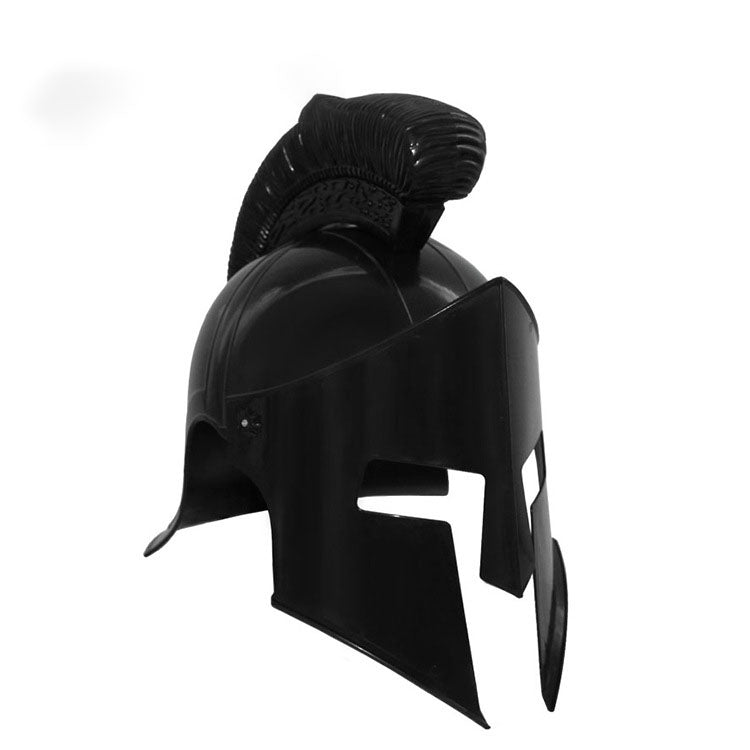 Medieval Spartan Warrior Roman Warrior Helmet Cosplay Prop — side view