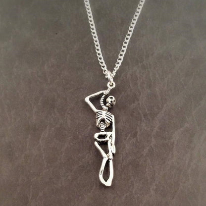 Hanging Skull Necklace Halloween Zombie | Magic Stories