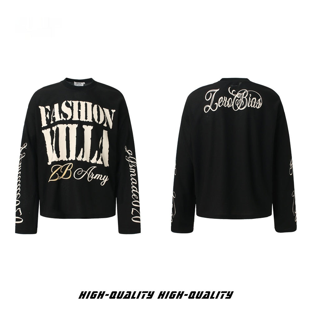 Gothic-style Streetwear Mens Long-sleeve | Magic Stories