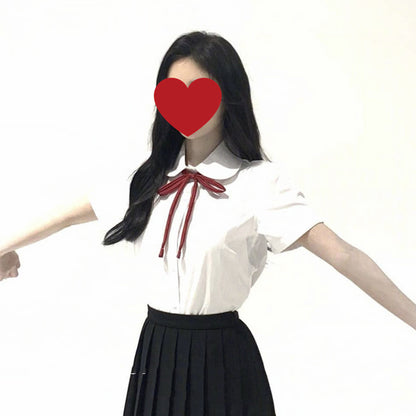 Female Japanese College Style White JK | Magic Stories