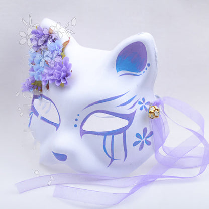 Hand Drawn Anime Fox Cat Mask | Magic Stories