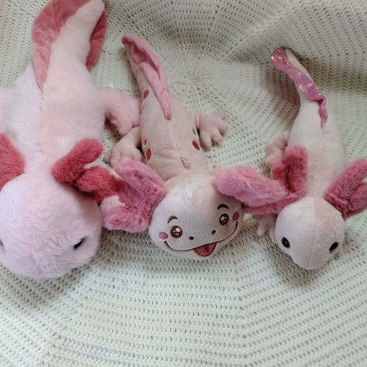 Cute Axolotl Plush Toy Sleeping Pillow Hugging Cushion