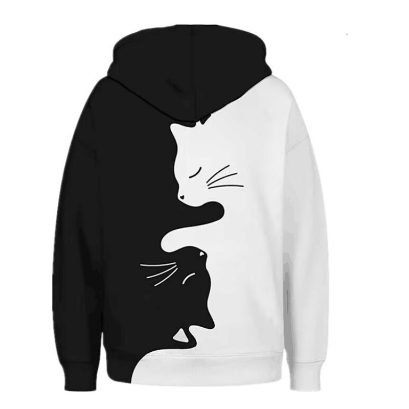 2022 Animal Pattern 3D Printed Hooded Autumn | Magic Stories