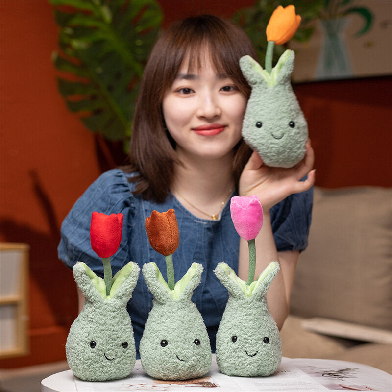 Tulip Potted Plush Toy Doll | Magic Stories