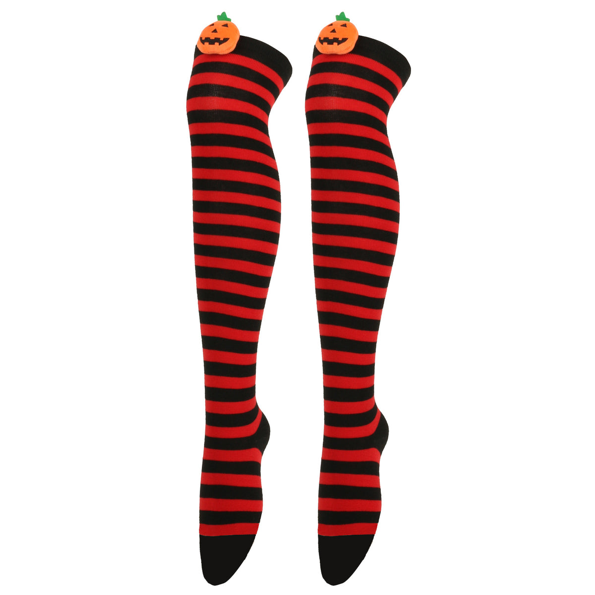 Cartoon Devil Over Knee Socks Women | Magic Stories