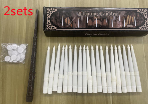 Halloween Floating LED Candles with Magic Wand — packaging