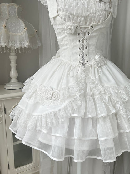 Jsk Lolita Everyday Cute Lolita Dress — back view