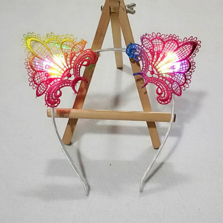 Glowing Hair Accessories Flashing Lights Cat | Magic Stories