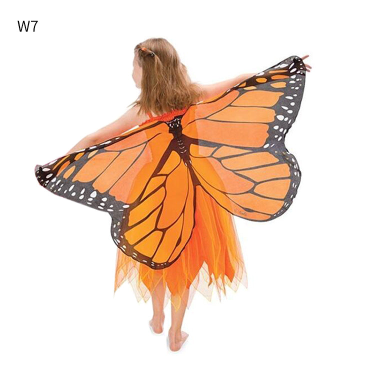 Children Performance Costume Props Angel Wings — back view