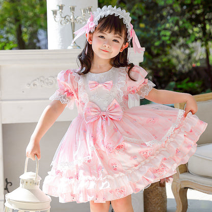 New Hot Sell Girls' Lolita Puffy Dress | Magic Stories