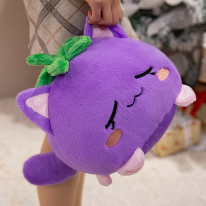 Plush Toy Strawberry Cat Doll — scale reference