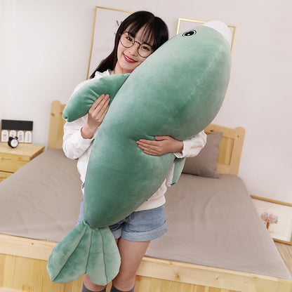Seal doll plush toy — side view