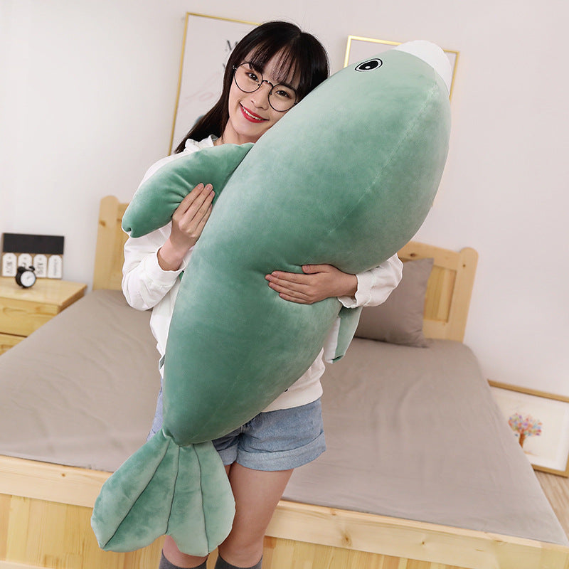 Seal doll plush toy — side view